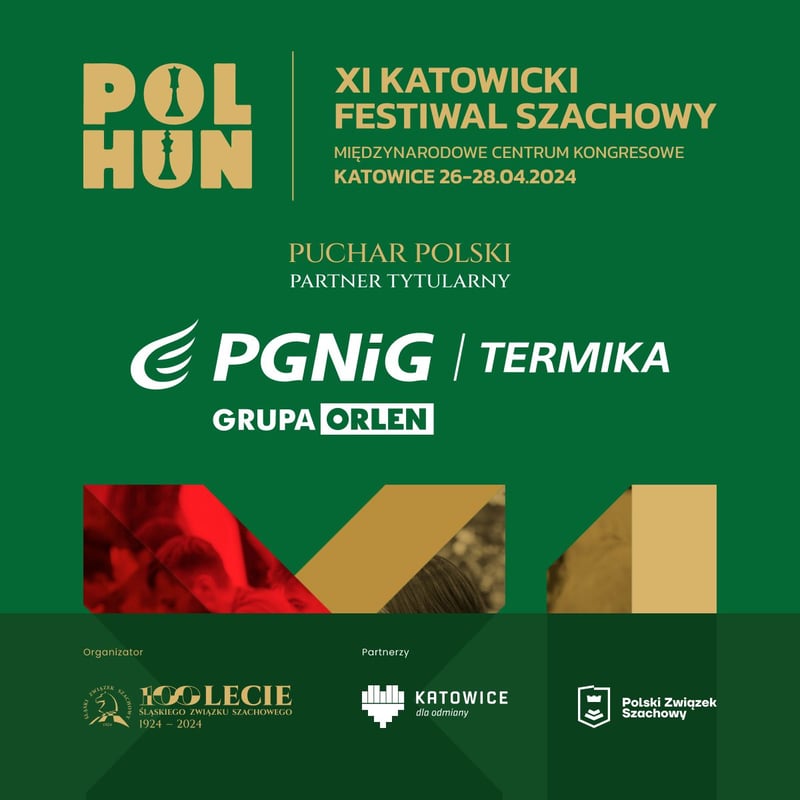 Partnerem Tytularnym Drużynowego Pucharu Polski w Szachach Błyskawicznych jest PGNiG Termika