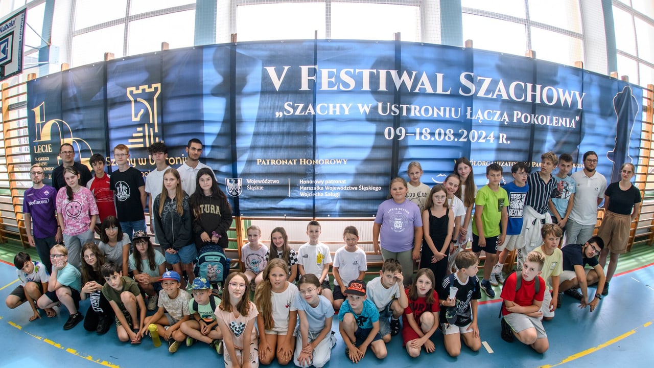 Zgrupowanie śląskich juniorów podczas Festiwalu w Ustroniu