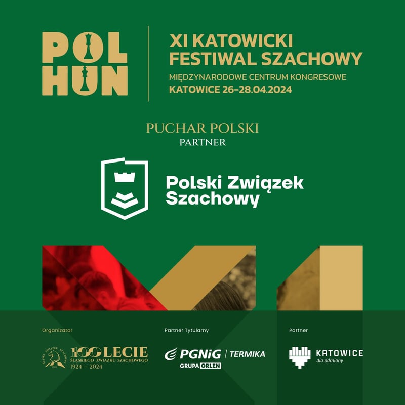 Partnerem Drużynowego Pucharu Polski w Szachach Błyskawicznych jest Polski Związek Szachowy