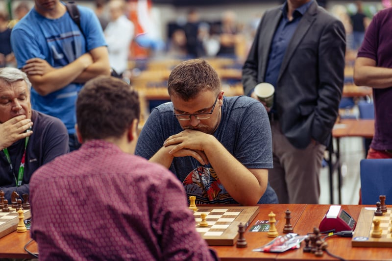 GM Paweł Teclaf. Fot. Anastazja Miketa.