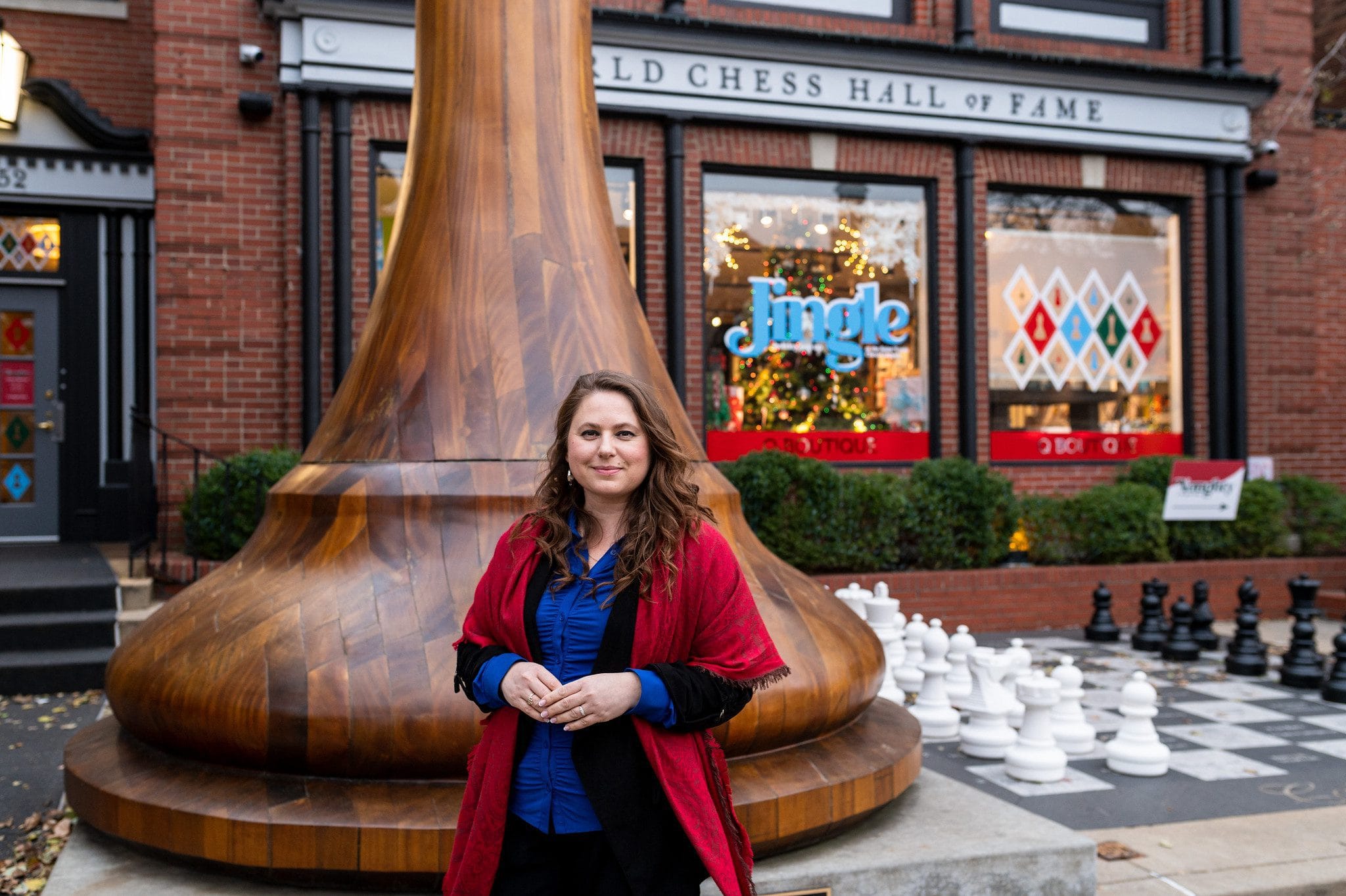 Judit Polgar (World Chess Hall of Fame) fot. Crystal Fuller