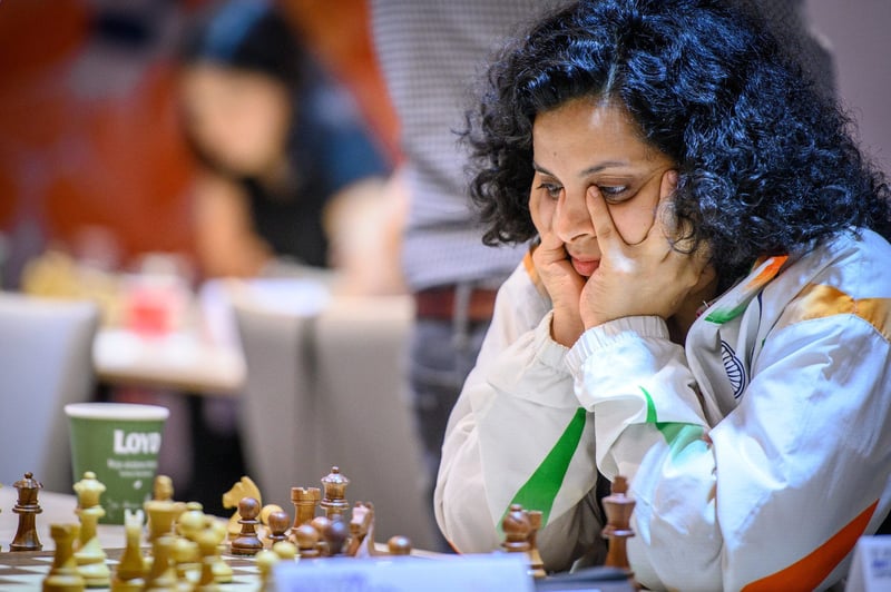 Padmini Rout. FIDE WWTC Bydgoszcz 2023. Fot. Michał Walusza