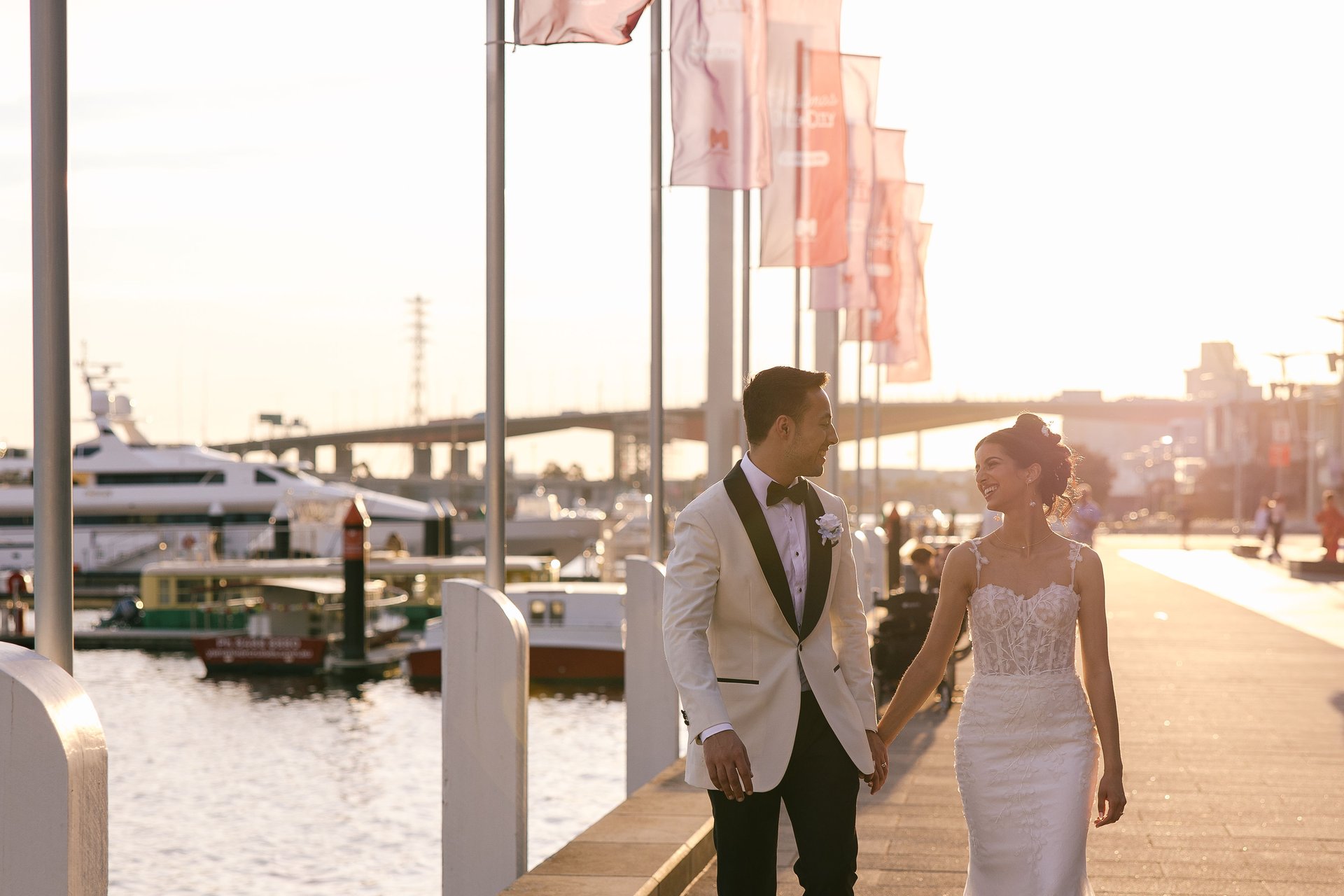 Docklands wedding