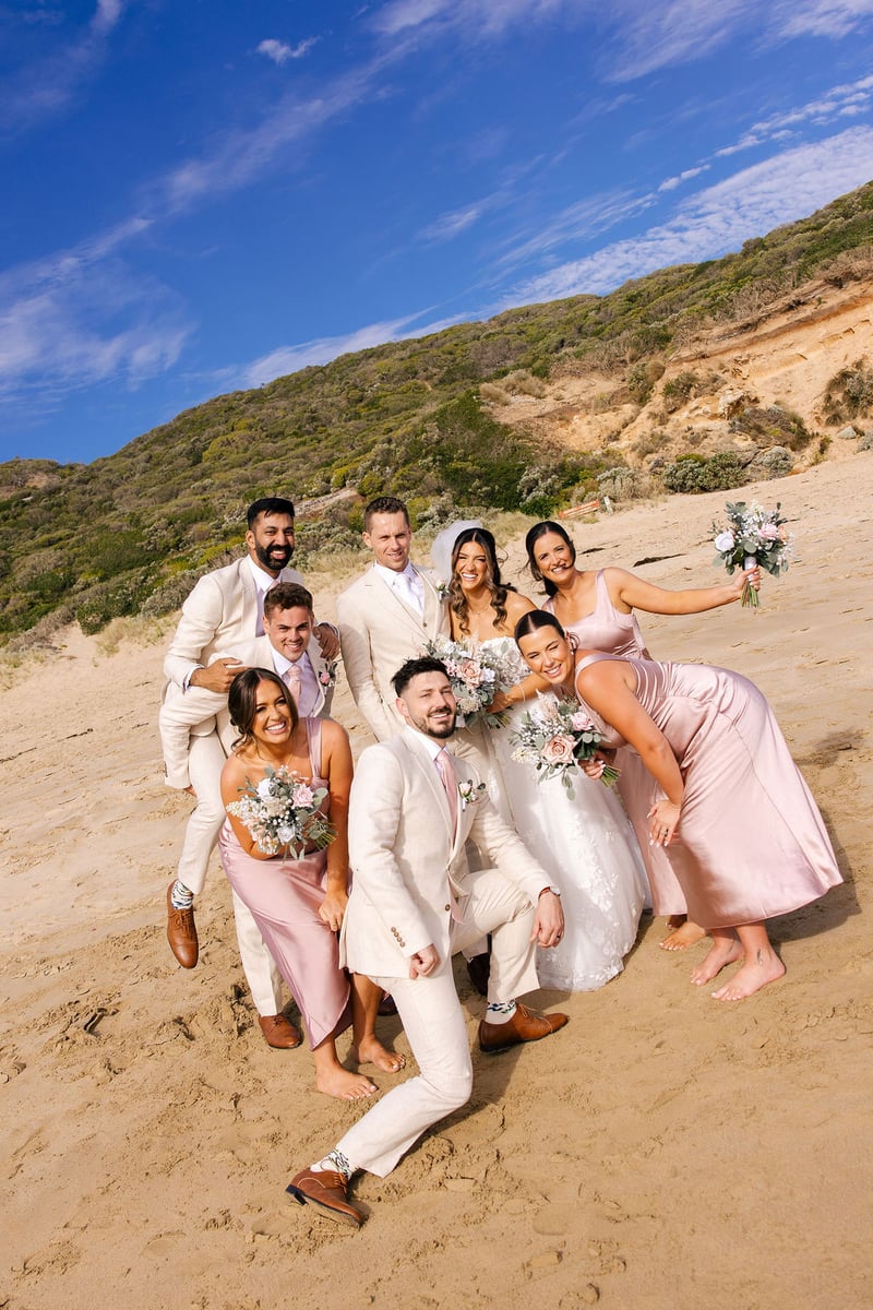 All Smiles Sorrento Wedding Photographer Stephanie Matthews Stunning Summer Celebration425