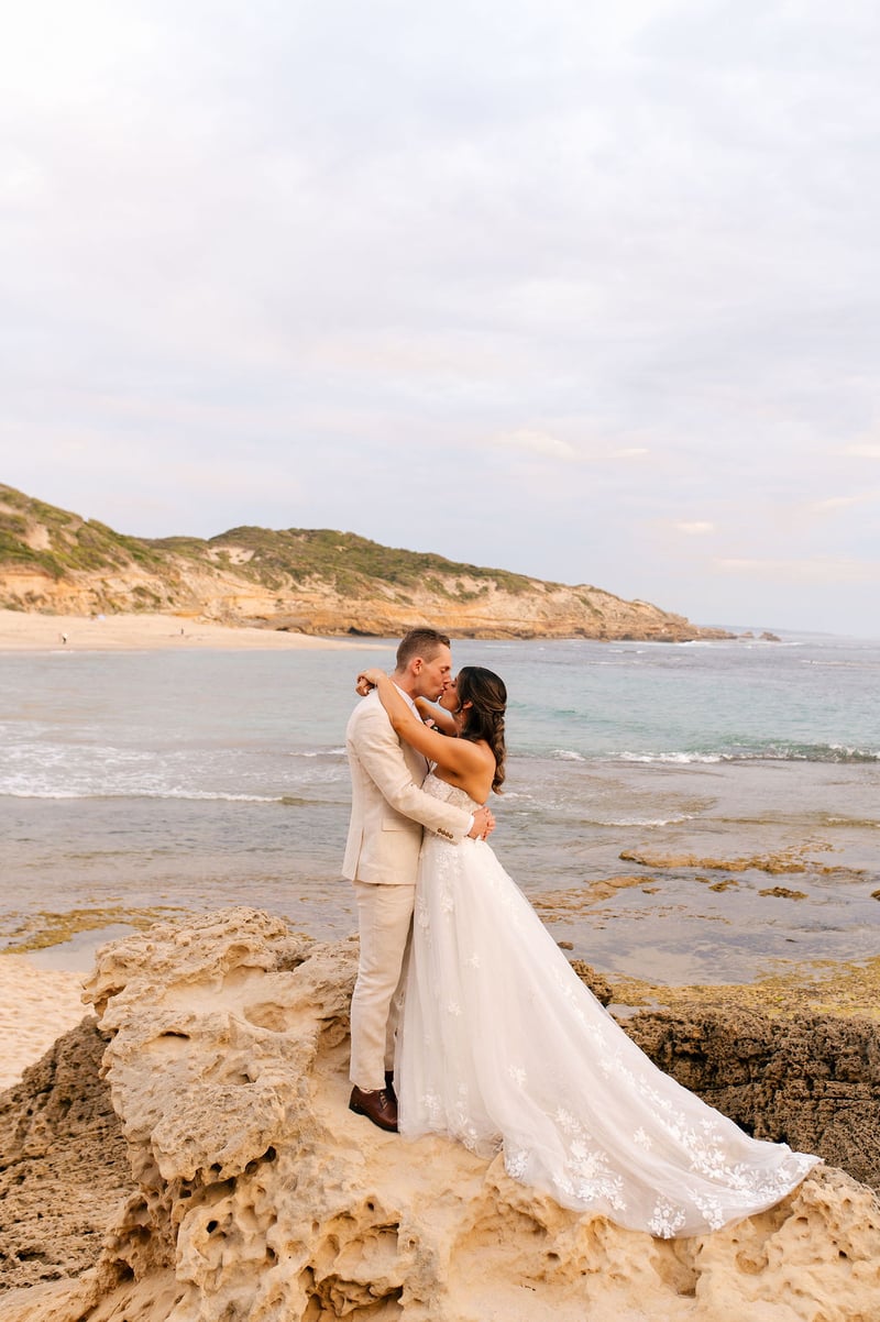 All Smiles Sorrento Wedding Photographer Stephanie Matthews Stunning Summer Celebration703