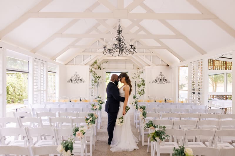 Dalywaters Roses Garden Chapel Wedding