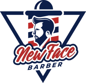 New Face Barber logo, an Efficient Marketing client