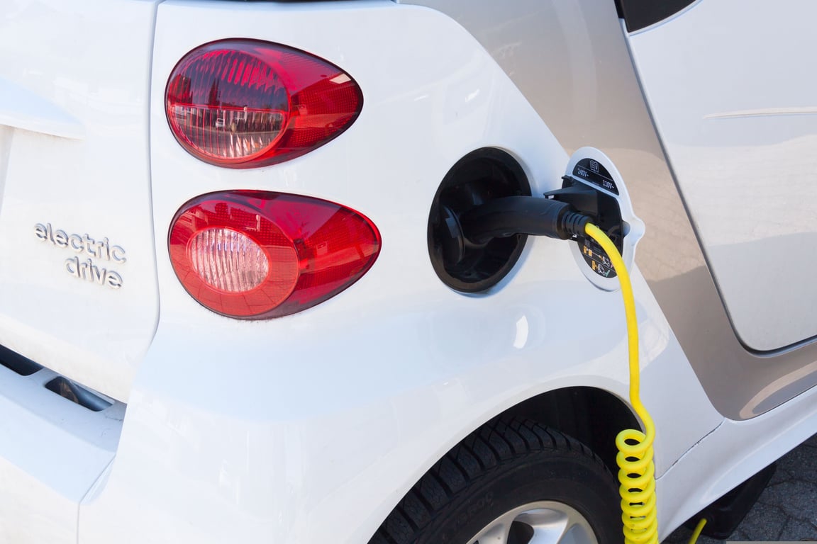electric car charging station