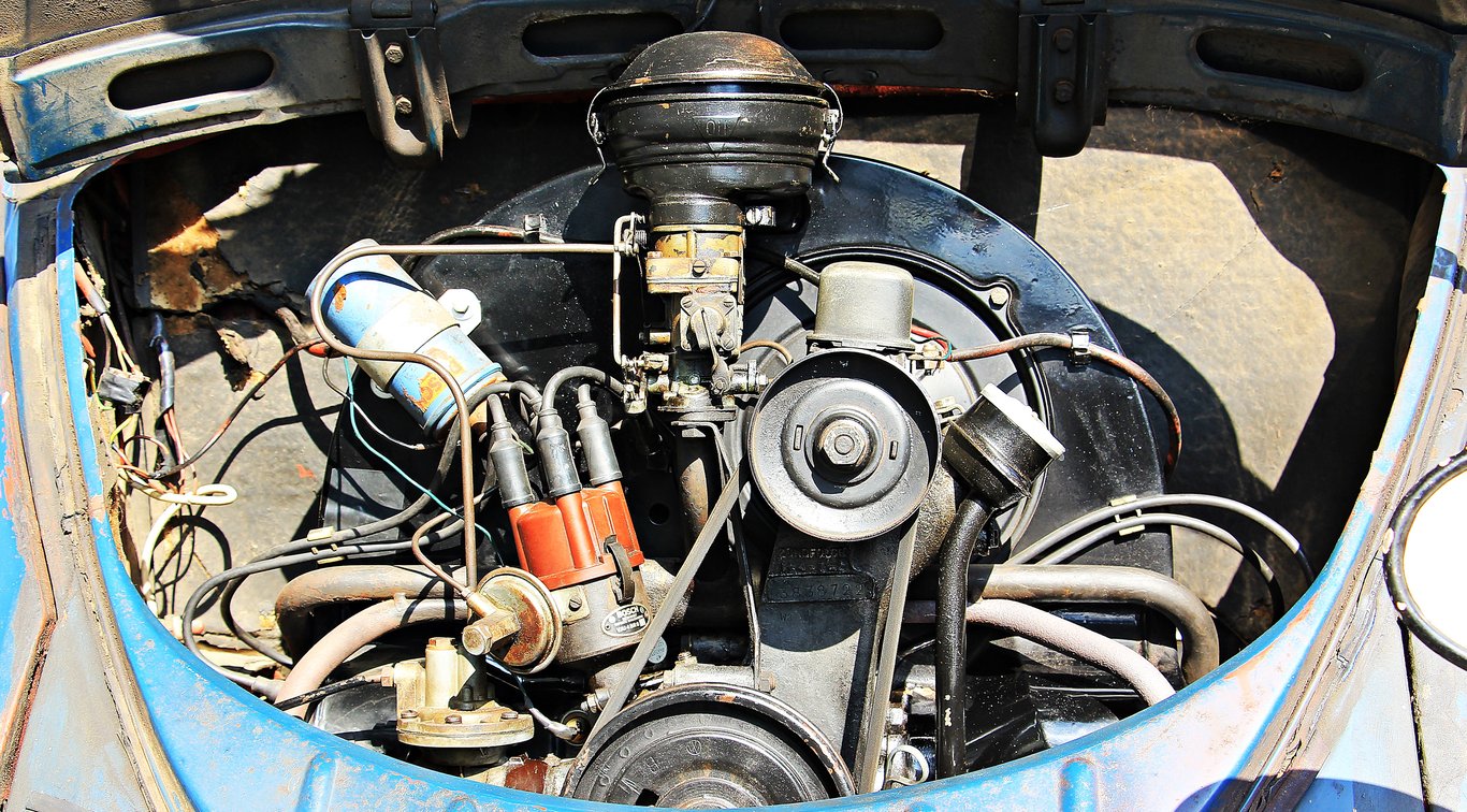 Volkswagen engine bay