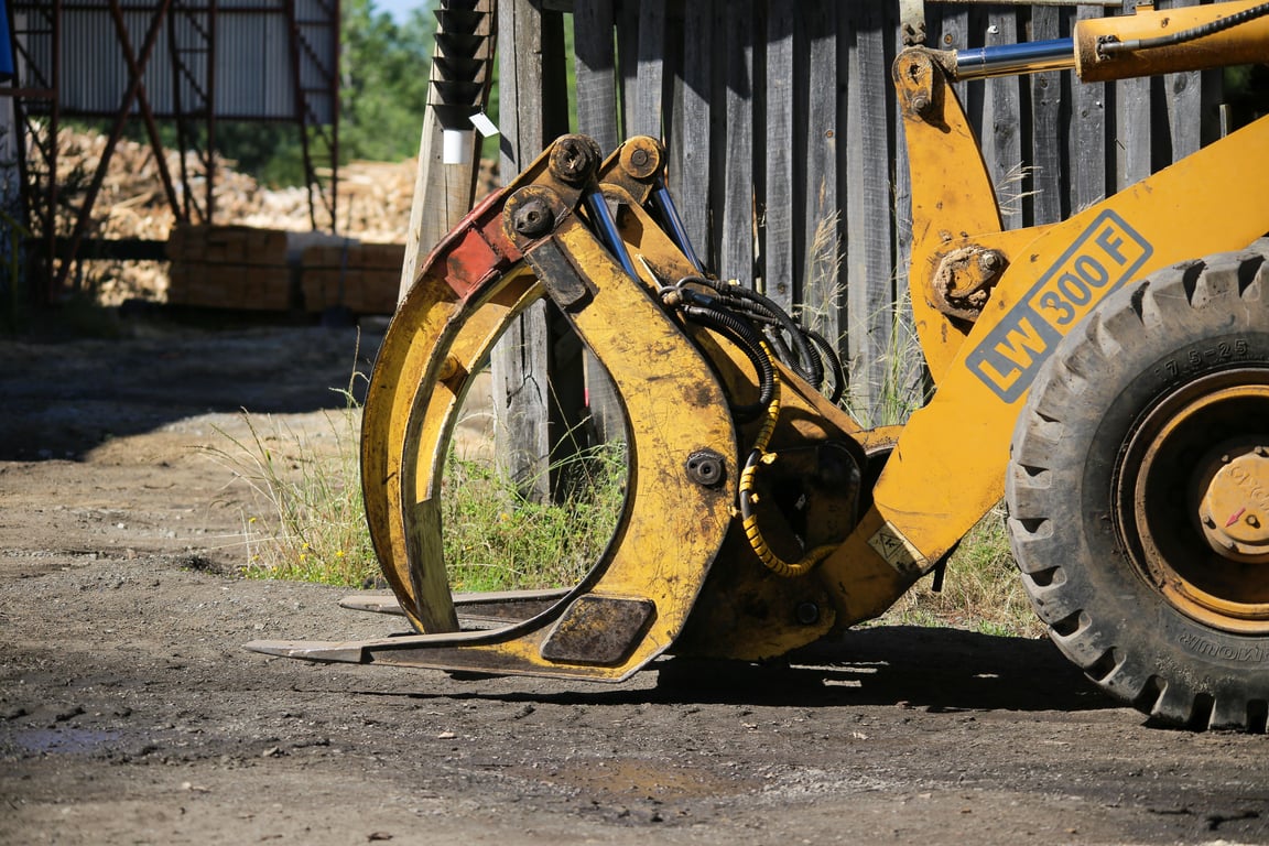Case backhoe loader