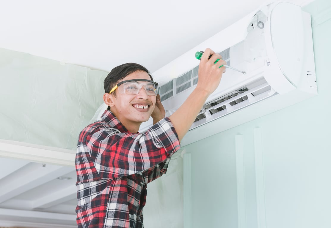 home air conditioner installation