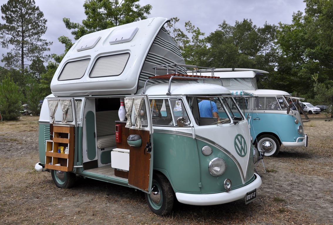 car camping sleep setup