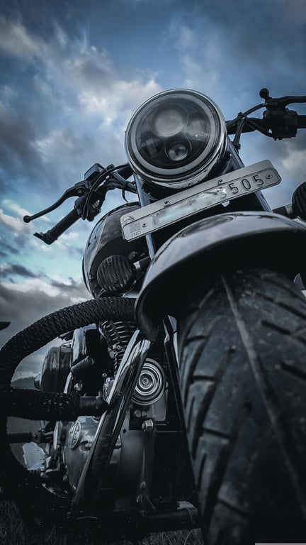 motorcycle tire sidewall