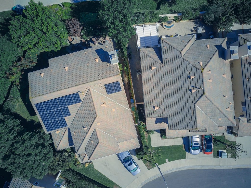 residential rooftop solar panels