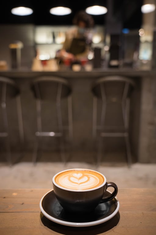 horse trailer coffee bar