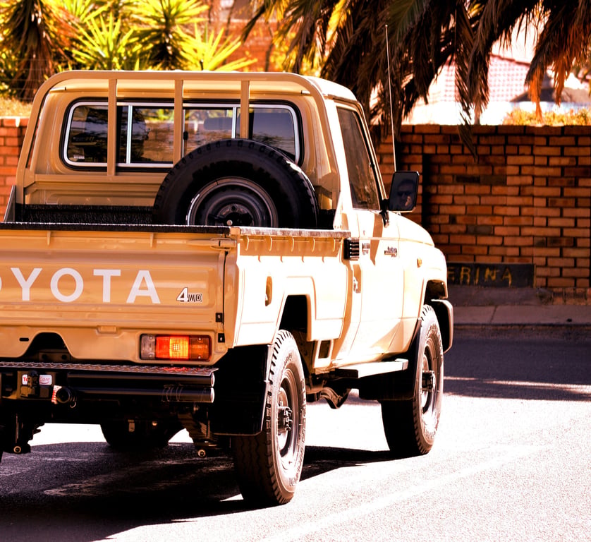 car on road