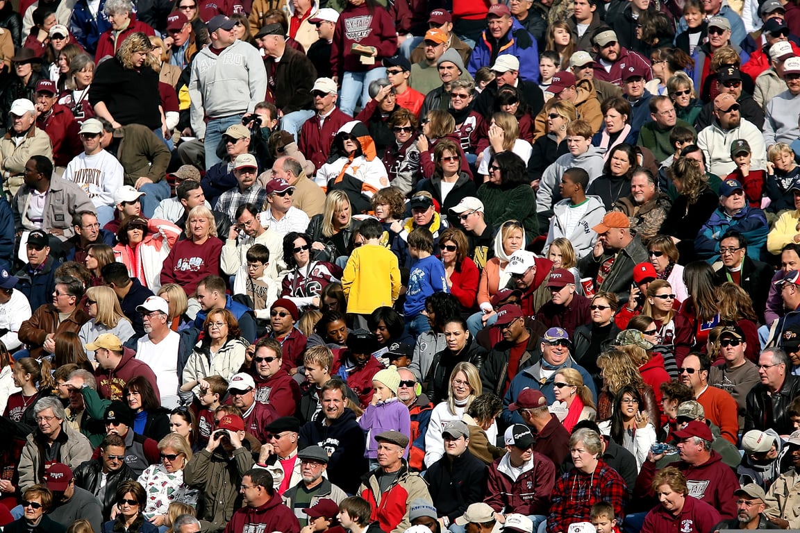 football stadium crowd