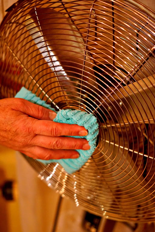 HVAC air duct cleaning