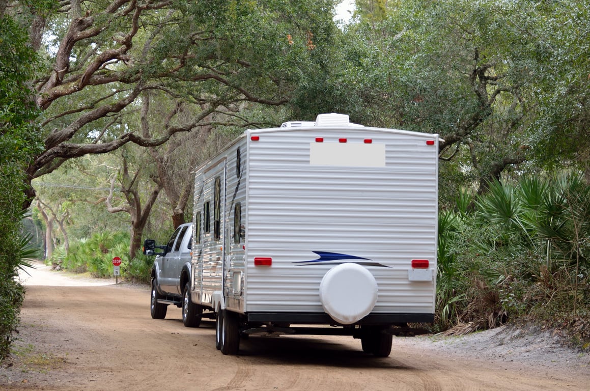 travel trailer camping