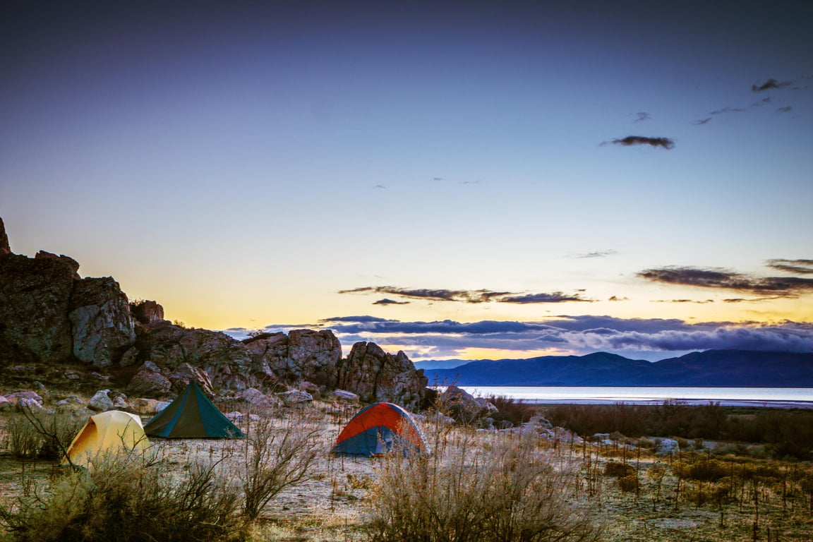 tent campsite
