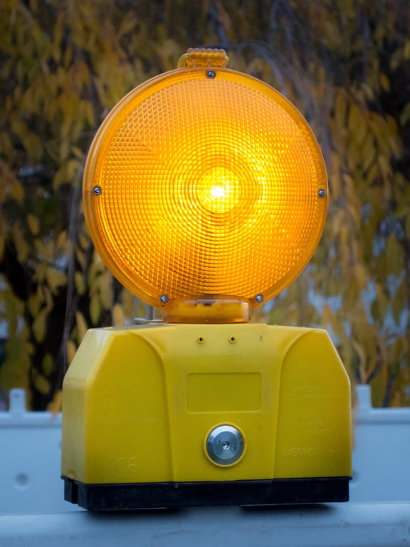BMW battery warning lights