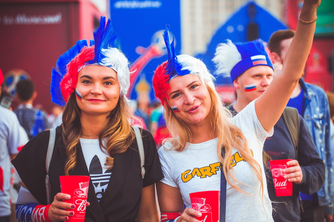 FIFA World Cup stadium fans