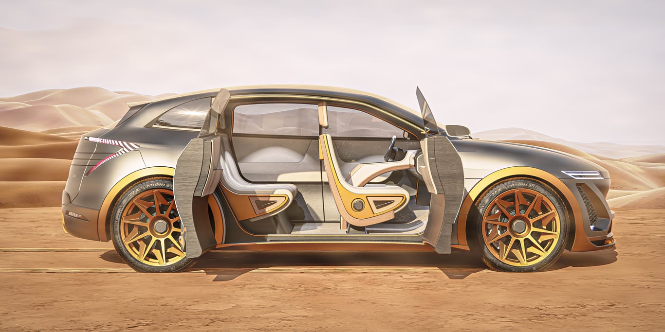 electric car charging station