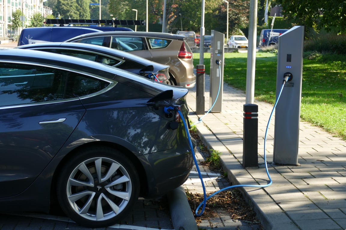 electric car charging station