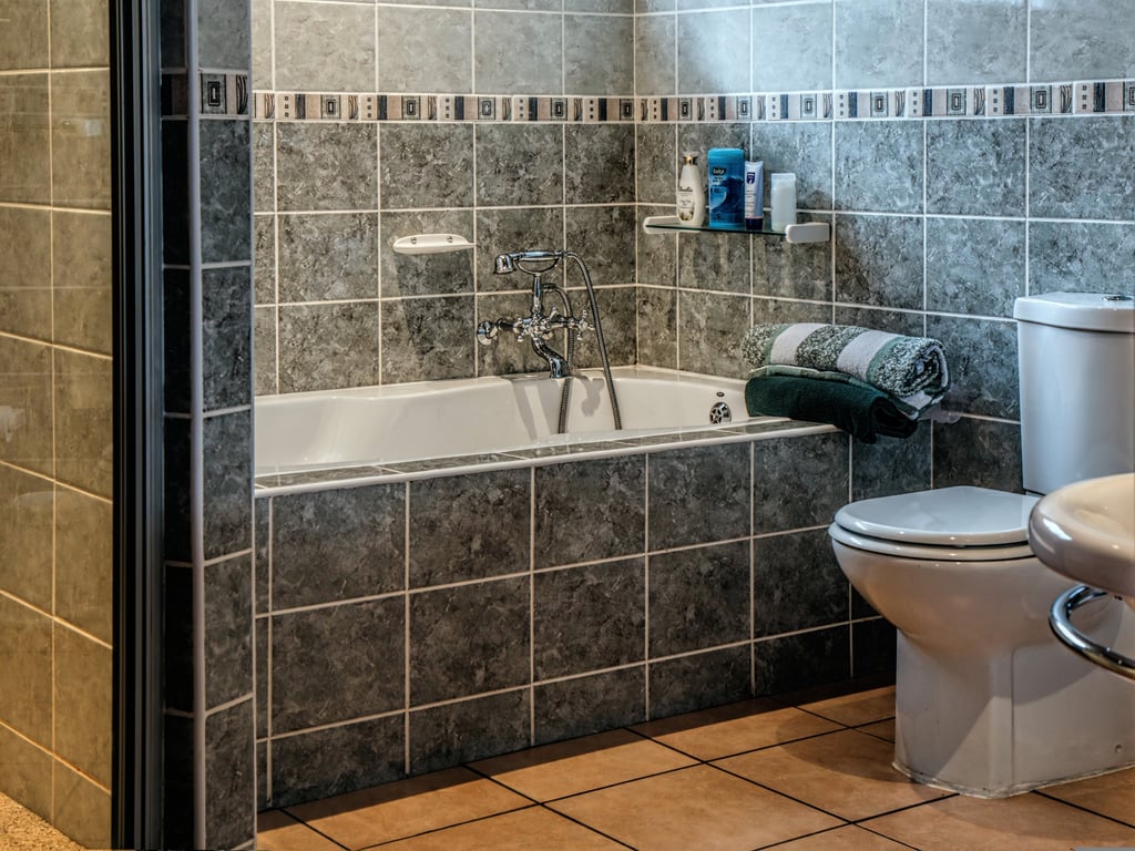 custom tiled shower