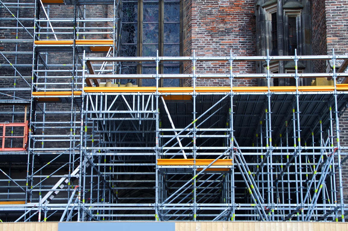 home renovation construction site