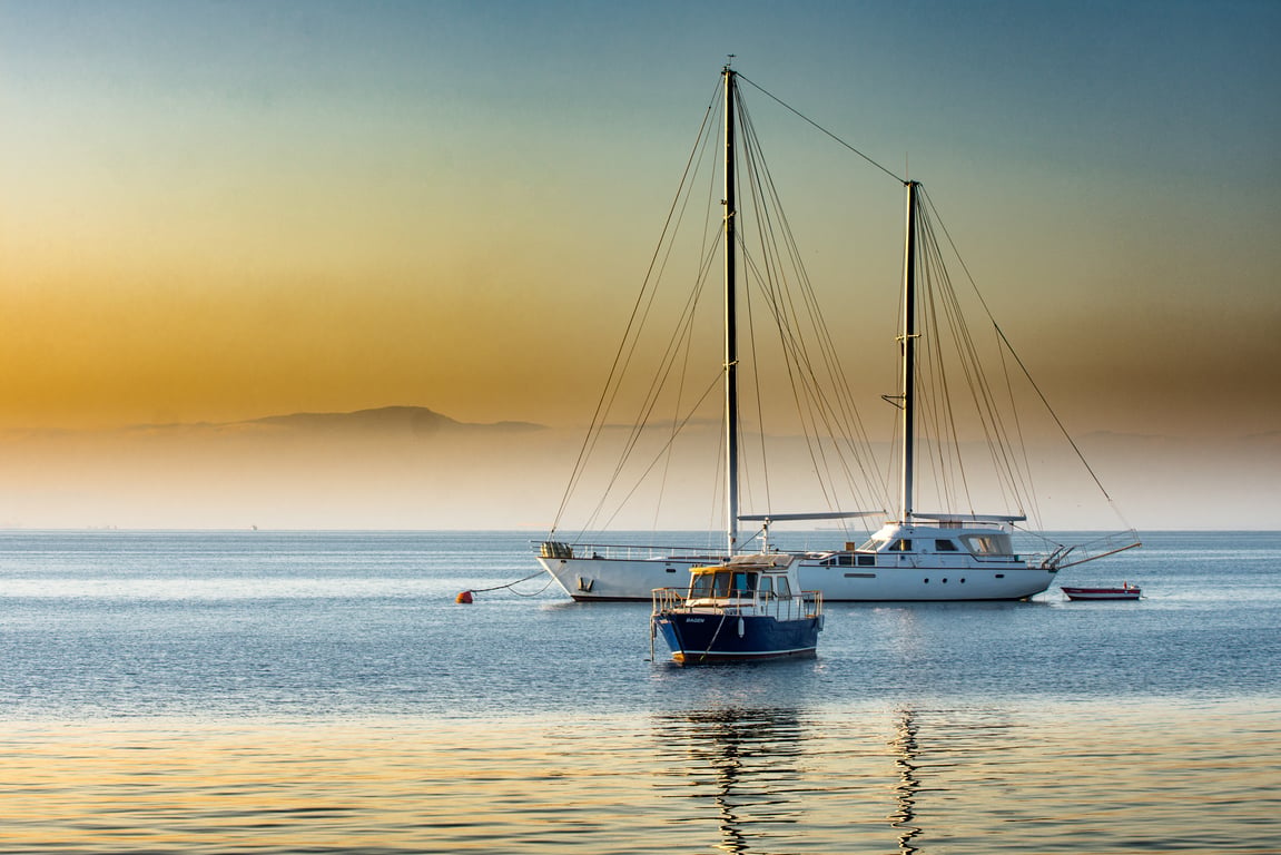 used boat at marina