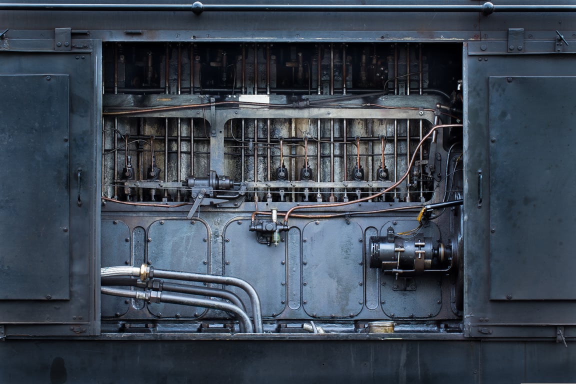 marine diesel engine boat