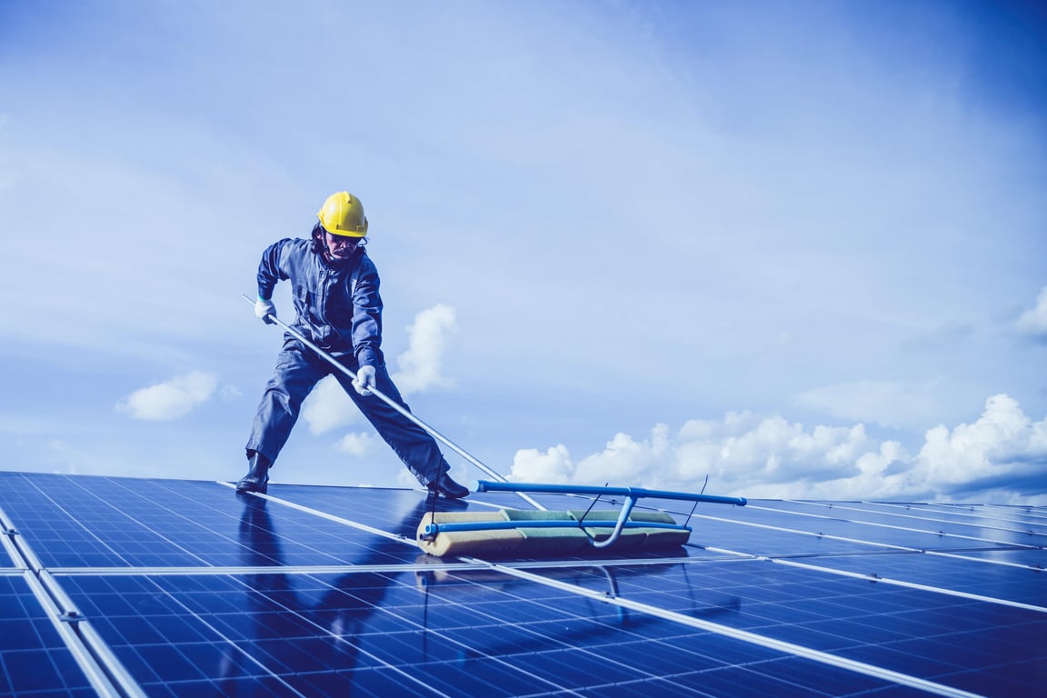 rooftop solar panels