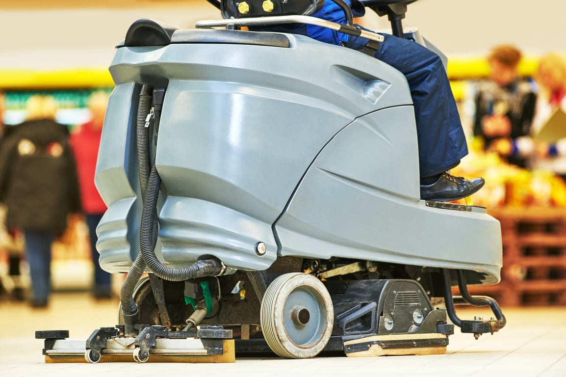 commercial floor cleaning machine