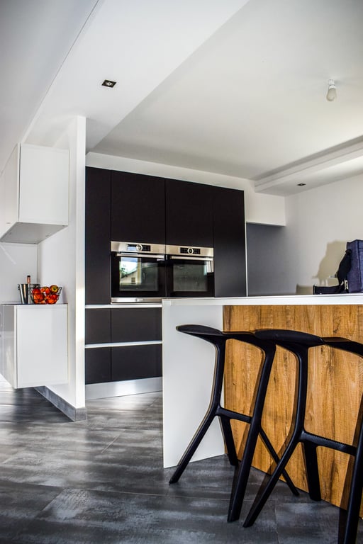 modern kitchen renovation