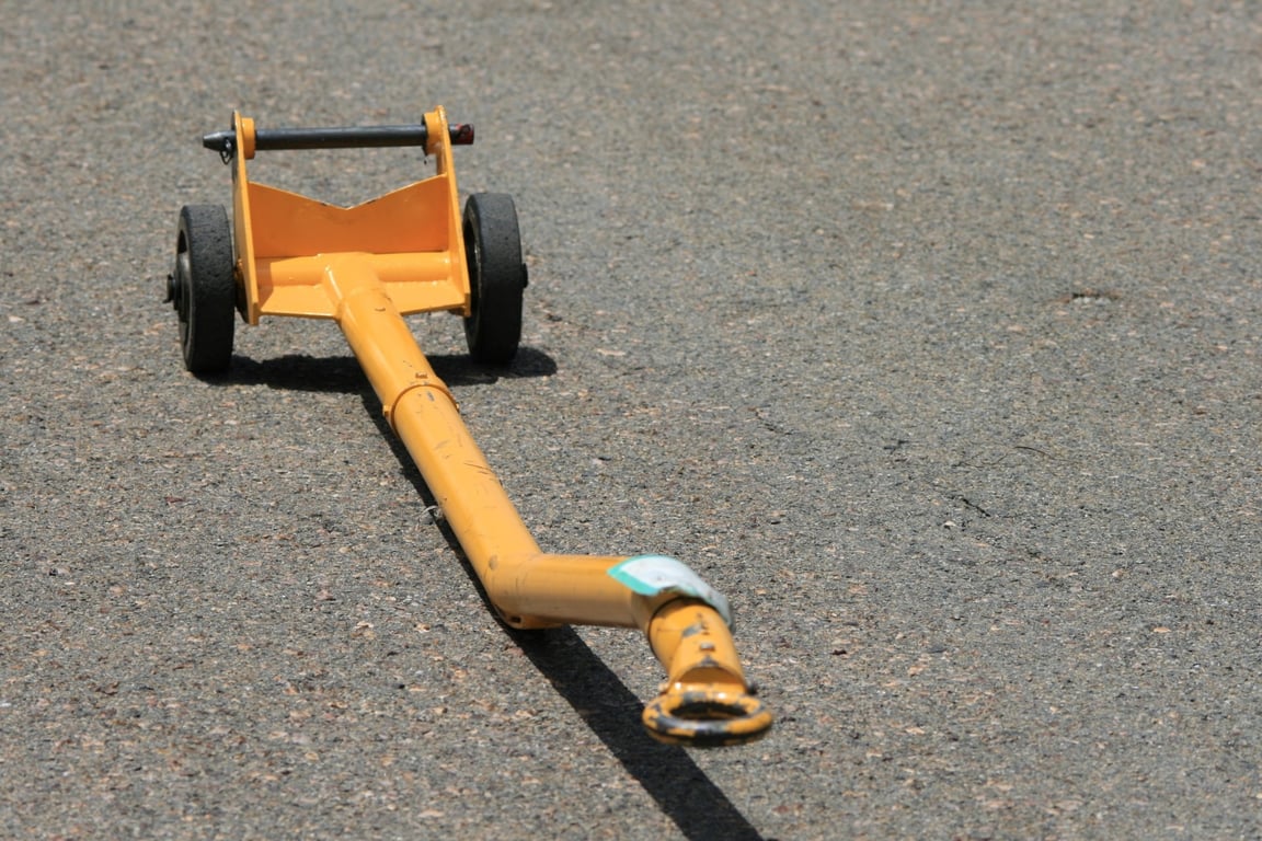 semi truck tow bar