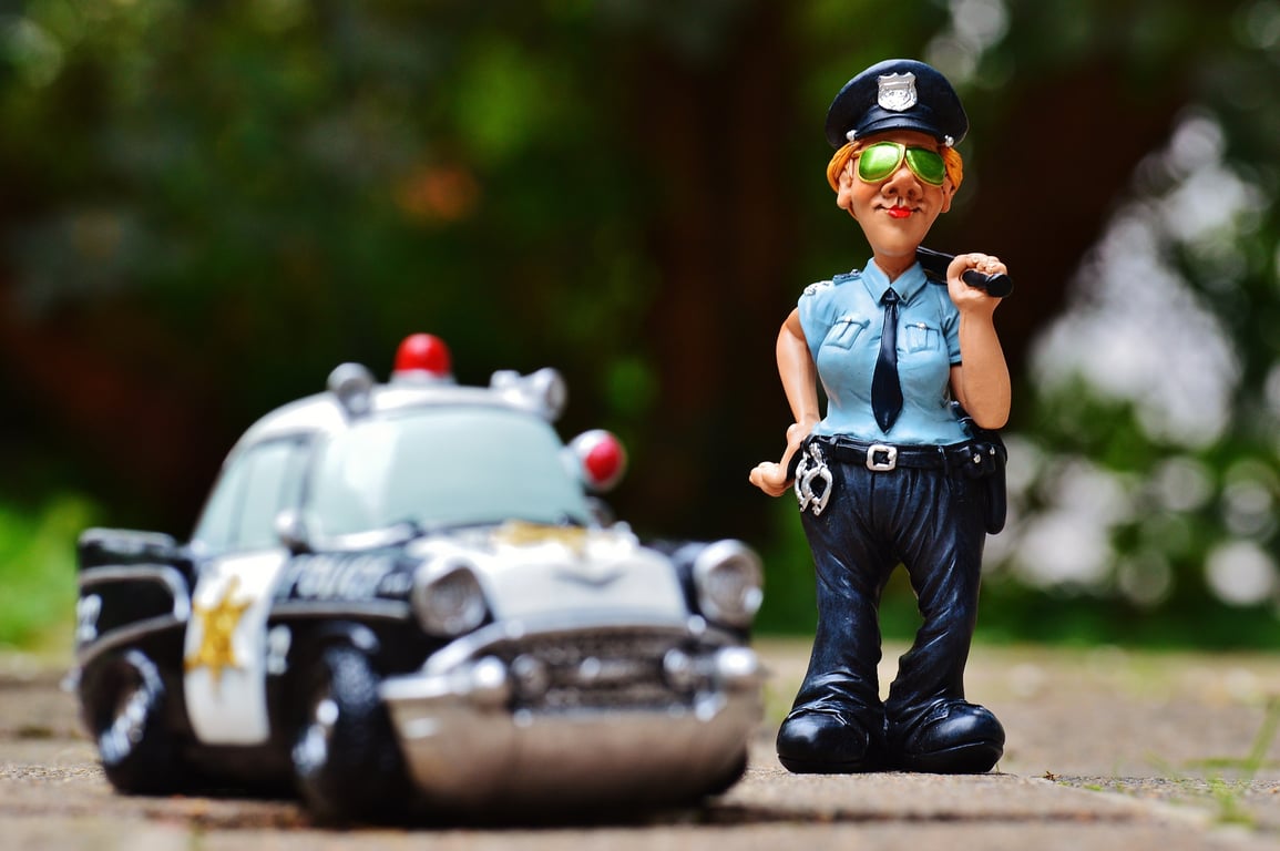 police impound lot