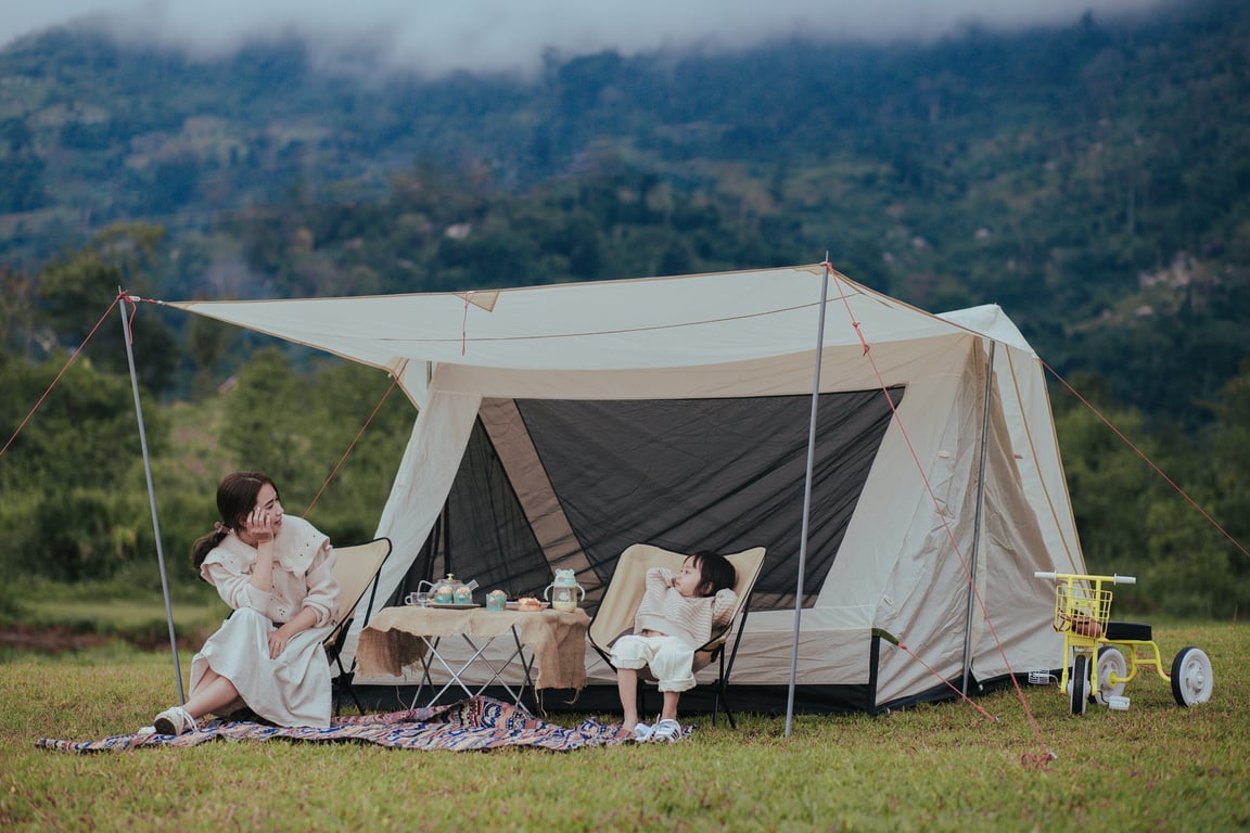 RV campground campsite
