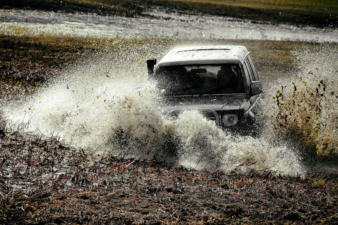 off-road camping trailer