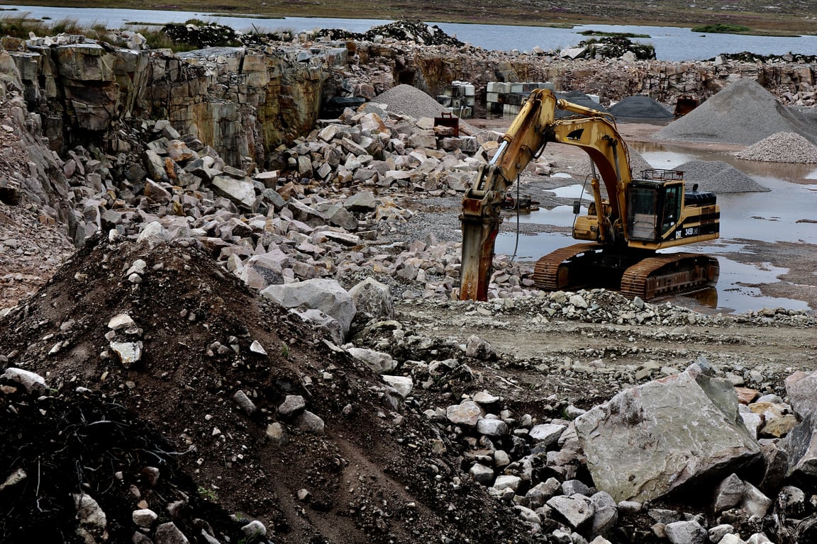 Hitachi excavator