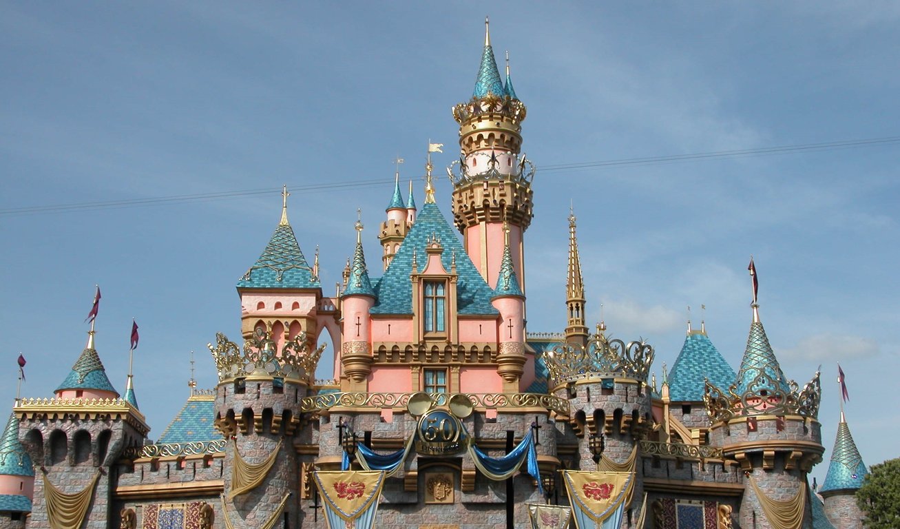 Disneyland California castle