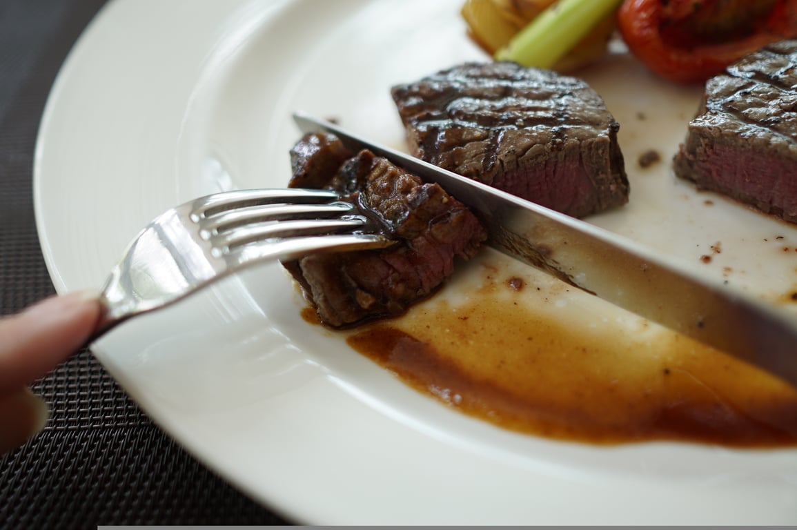 Catch Steak LA rooftop restaurant