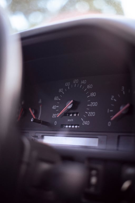 Volvo car inspection