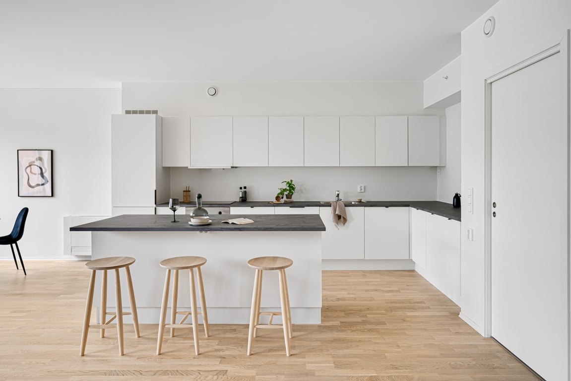 water damaged kitchen cabinets