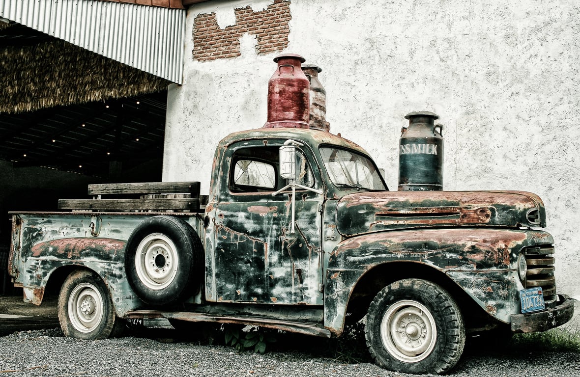 pickup truck towing travel trailer