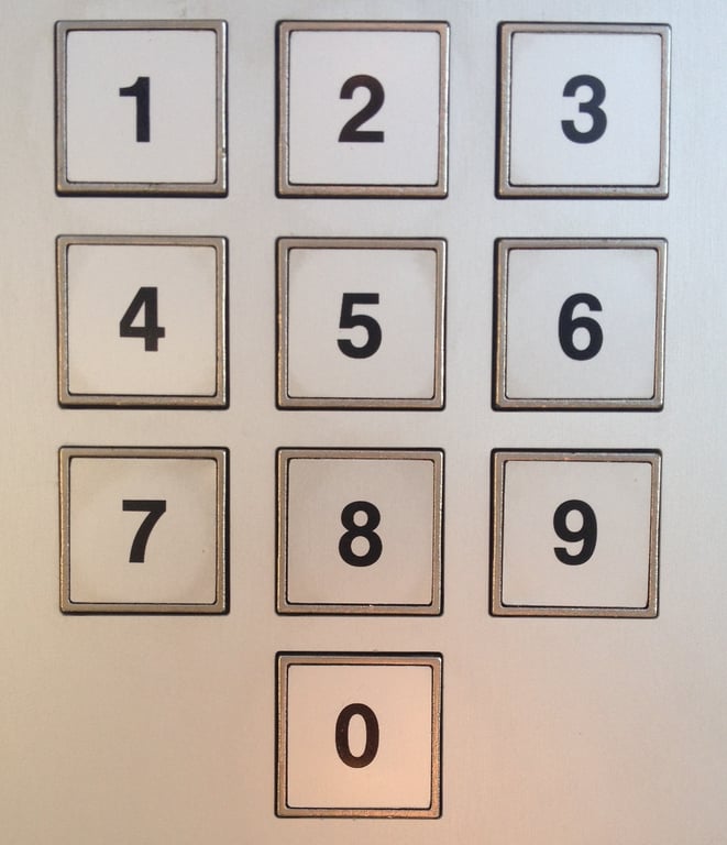 Schlage smart lock keypad