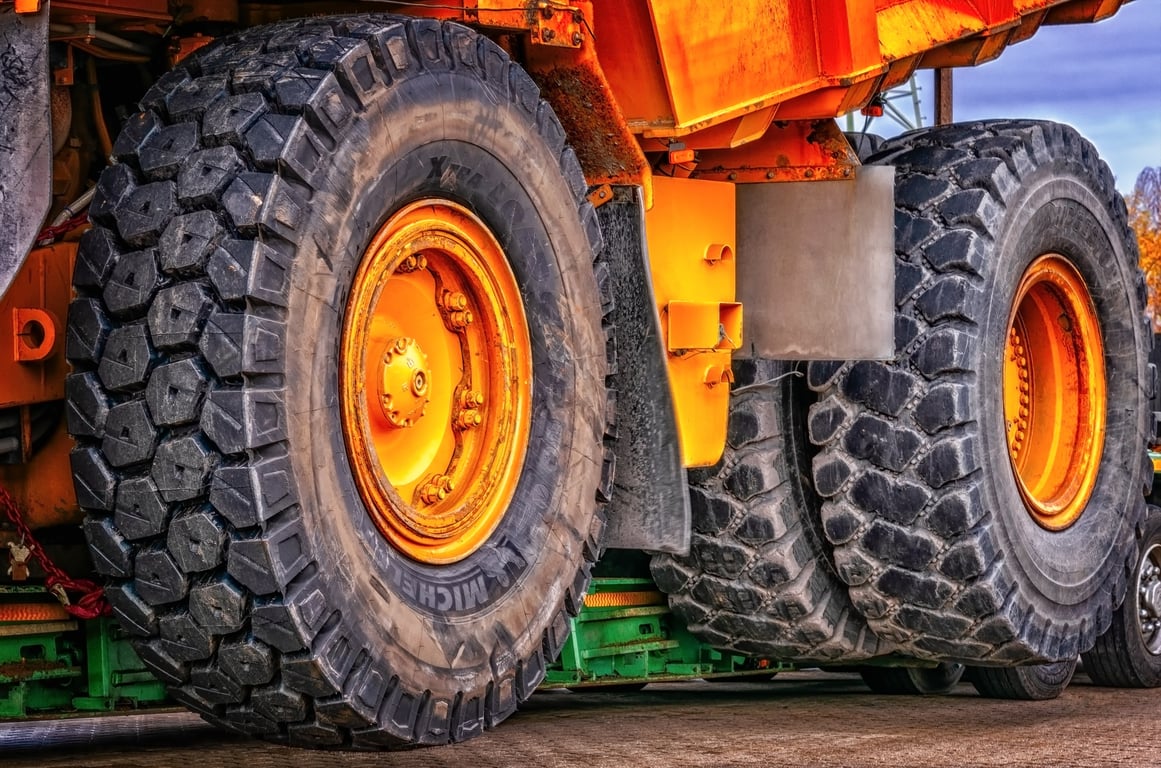 compact wheel loader construction site