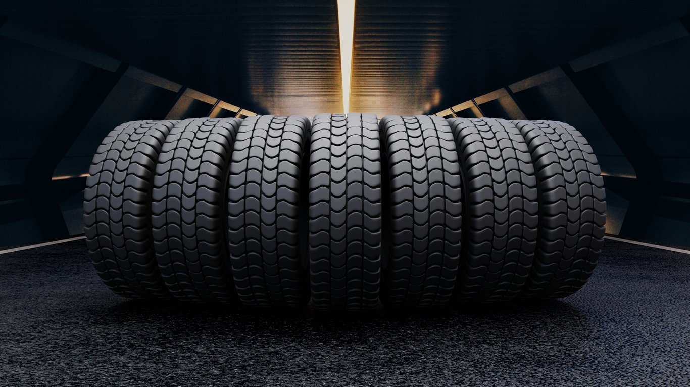 highway flat tire
