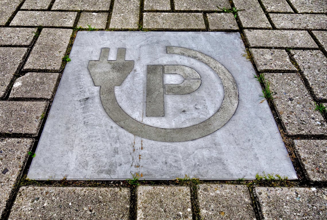 electric car charging station