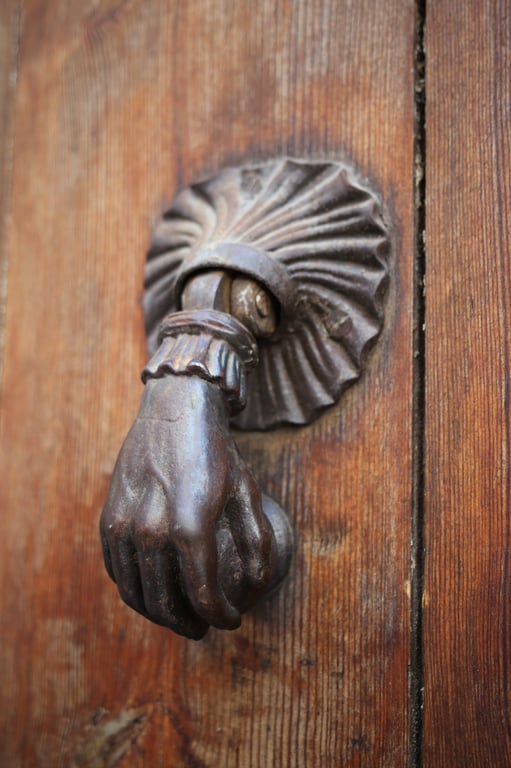 SimpliSafe keypad front door